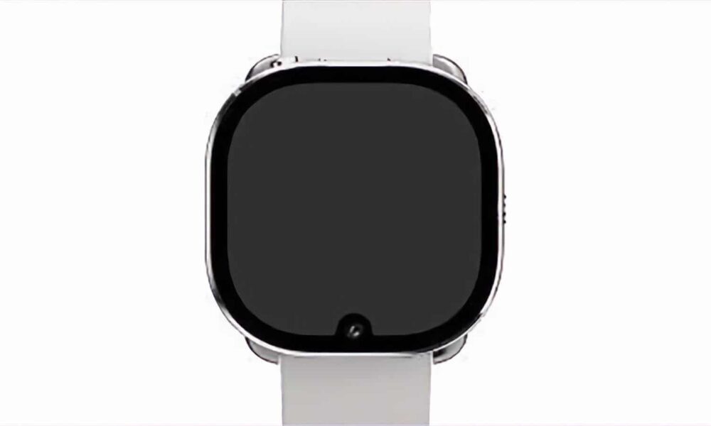 leaked image of facebook smartwatch