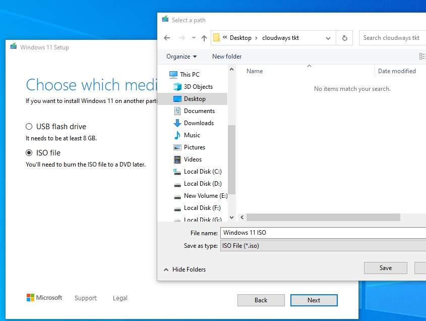 Cómo Descargar El Archivo De Imagen Iso De Microsoft Windows 11 De 64