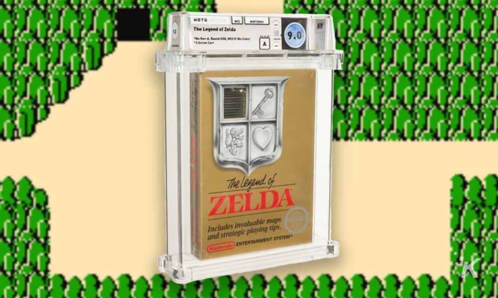 Este cartucho Legend of Zelda NES se acaba de vender por casi $ 1 millón