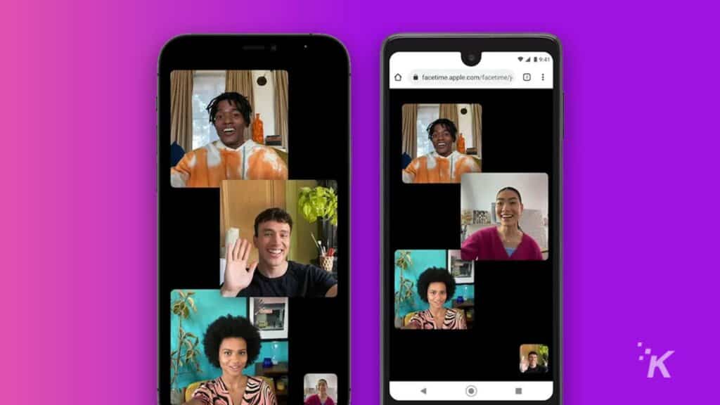 Apple FaceTime op Android-telefoon