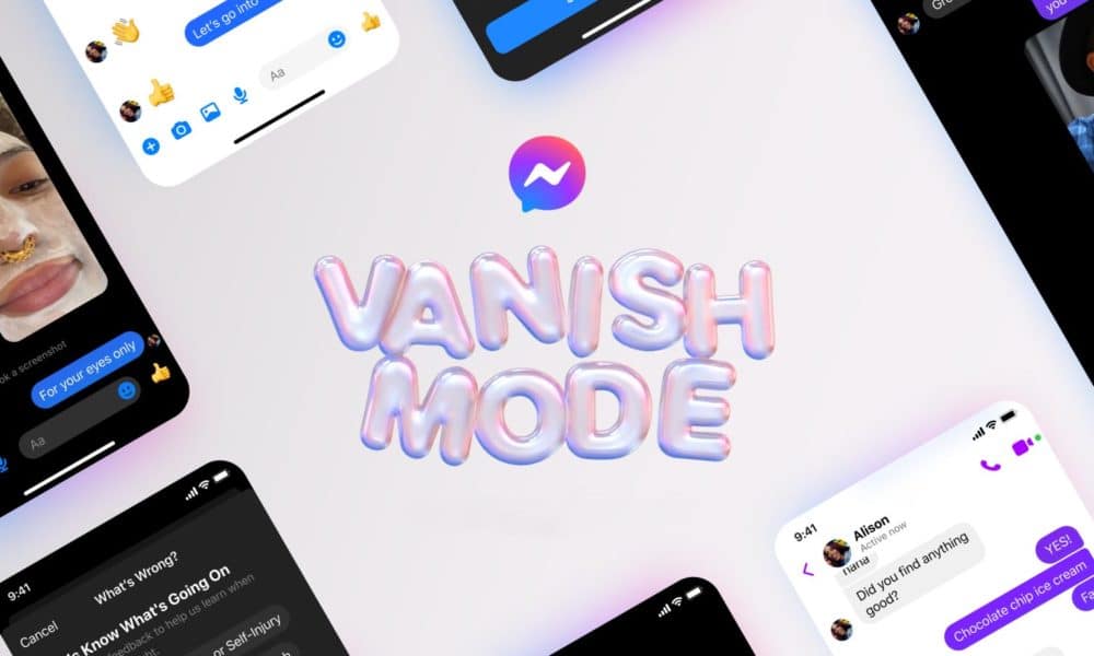 El nuevo modo Vanish de Facebook trae mensajes que desaparecen a Messenger e Instagram