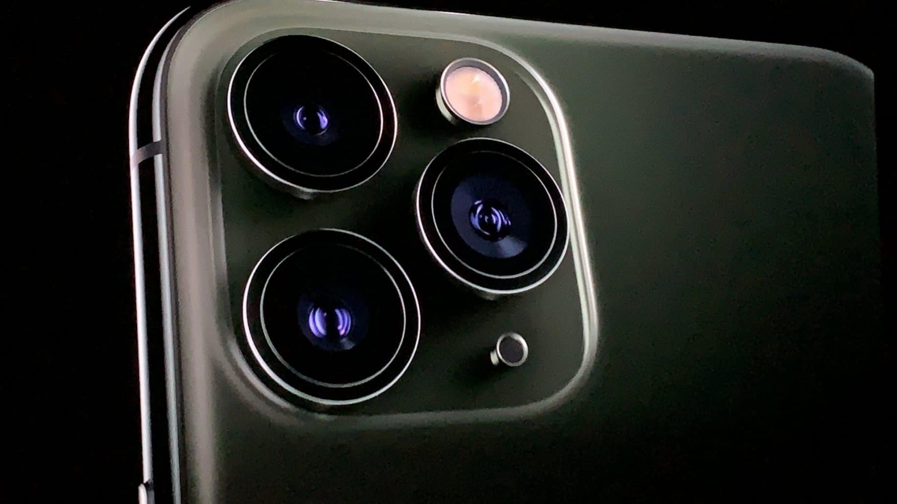 cámara del teléfono inteligente de apple