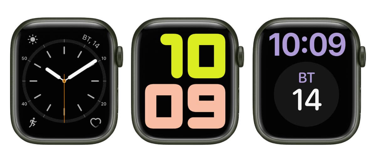 caras de reloj para Apple Watch