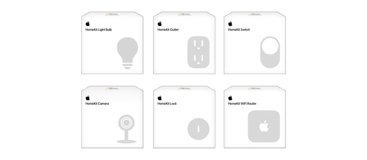 Dispositivos Apple HomeKit