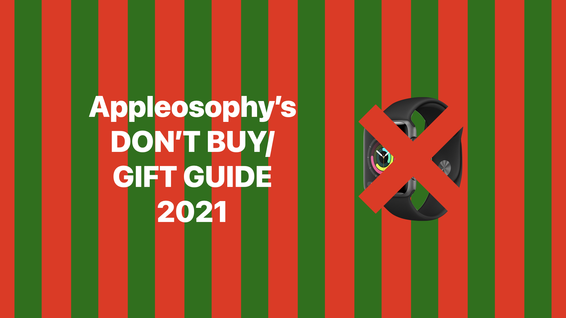 Guía de regalos / no comprar de Appleosophy: 10 productos que debe evitar