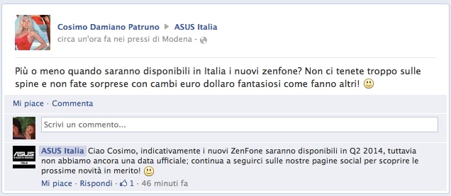 ASUS Italia conferma gli ZenFone entro l'estate