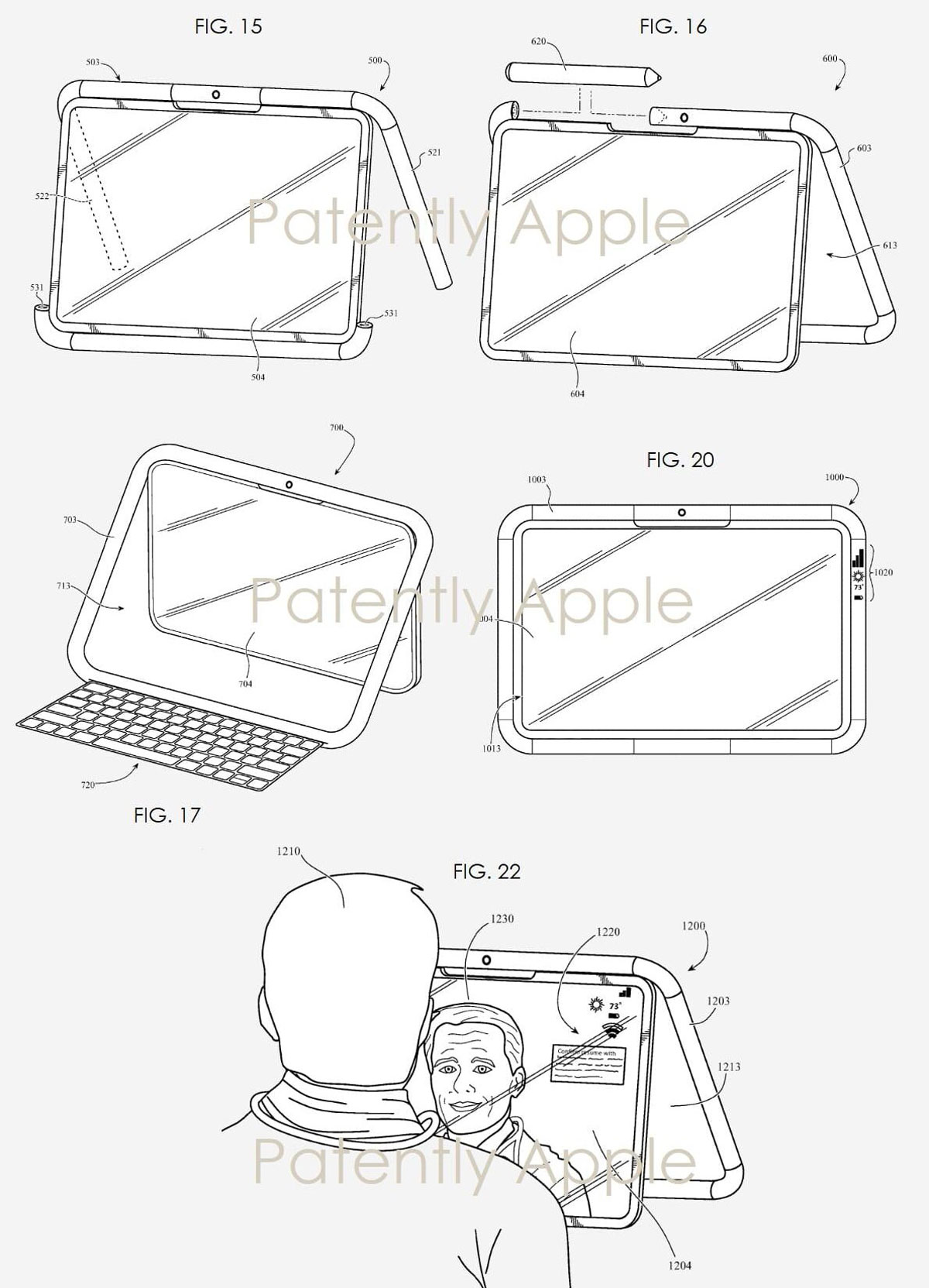 Apple patenteerde de vreemde iPad van de toekomst