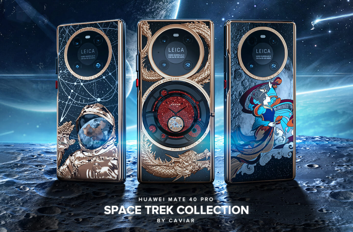 Colección Space Trek del Huawei Mate 40 Pro