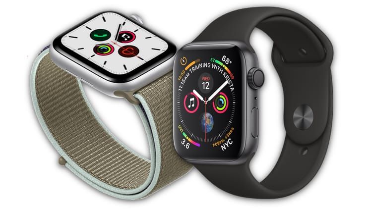Сравнение Apple Watch Series 5 и Apple Watch Series 4 – есть ли разница?