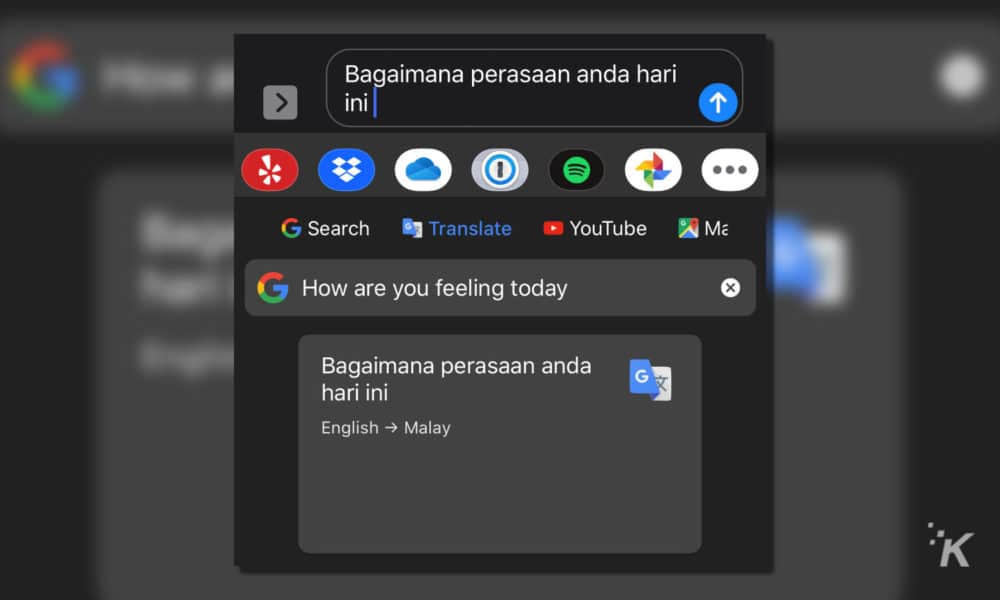Cómo hacer que Gboard traduzca texto mientras escribes en un iPhone