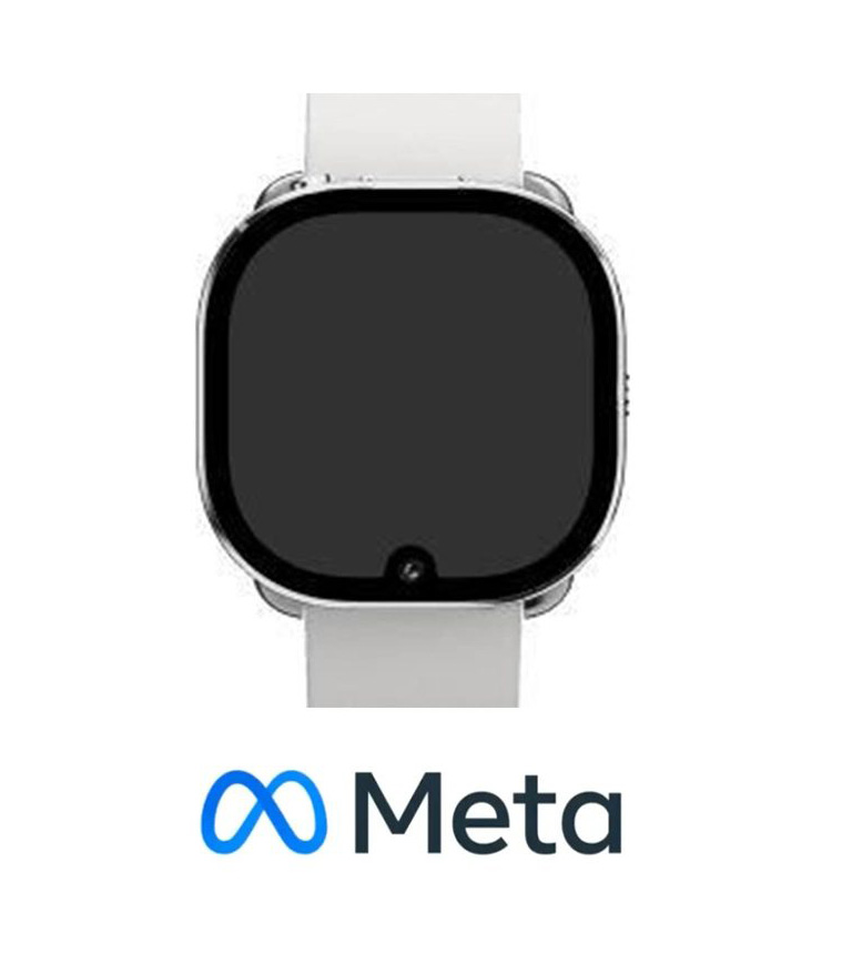 imagen del futuro reloj inteligente Meta