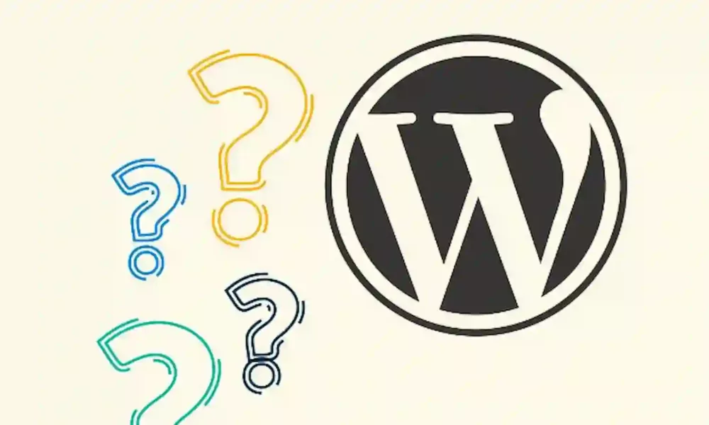 wordpress questions