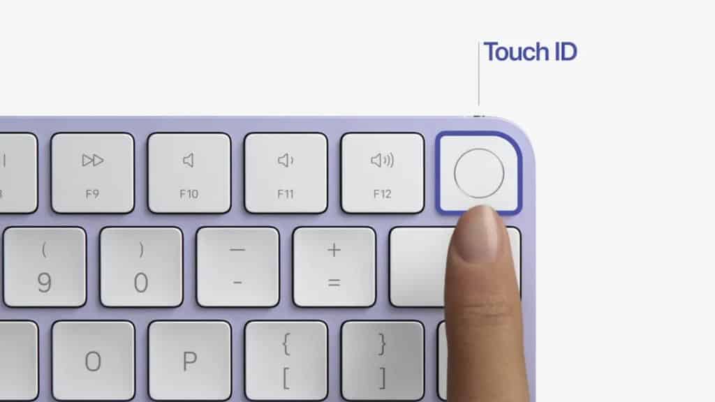 imac touch id-toetsenbord