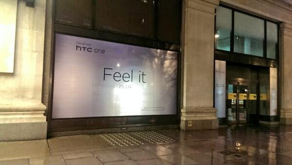 The All New HTC One: a Londra già appaiono i manifesti