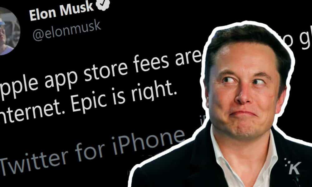 Elon Musk critica las tarifas de la App Store de Apple como un "impuesto" en Internet