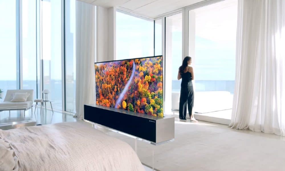 Es mejor vender un riñón rápido porque finalmente ahora puede comprar el televisor OLED enrollable de LG