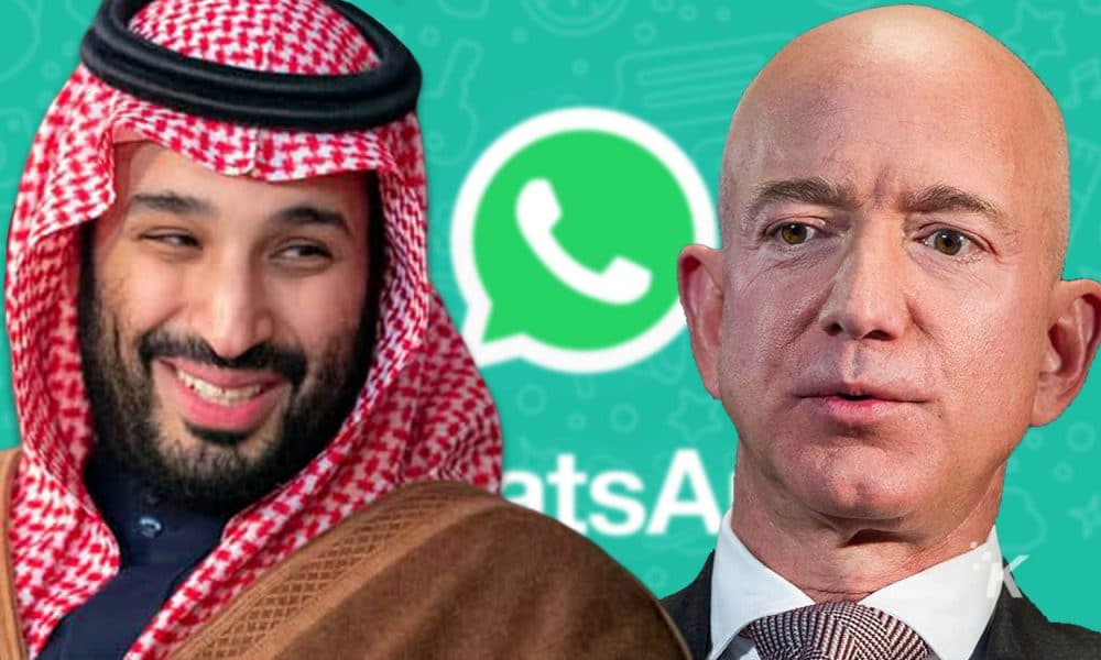 Es muy probable que el teléfono de Jeff Bezos haya sido pirateado por el príncipe heredero saudí a través de Whatsapp