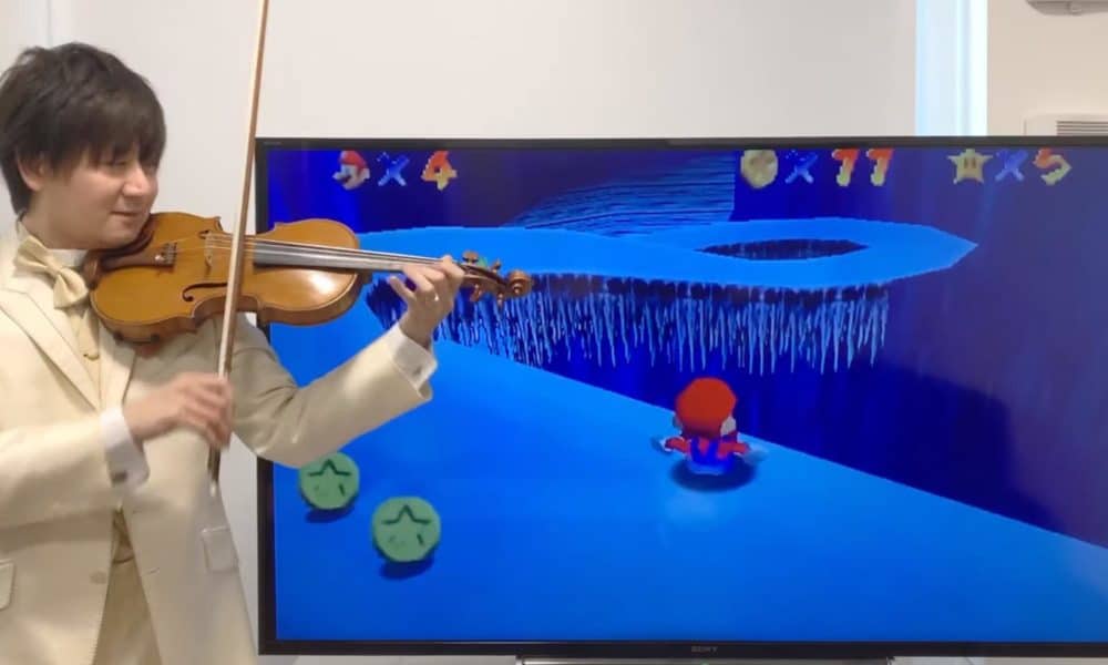 Este violinista agrega un toque clásico a la música clásica de los videojuegos