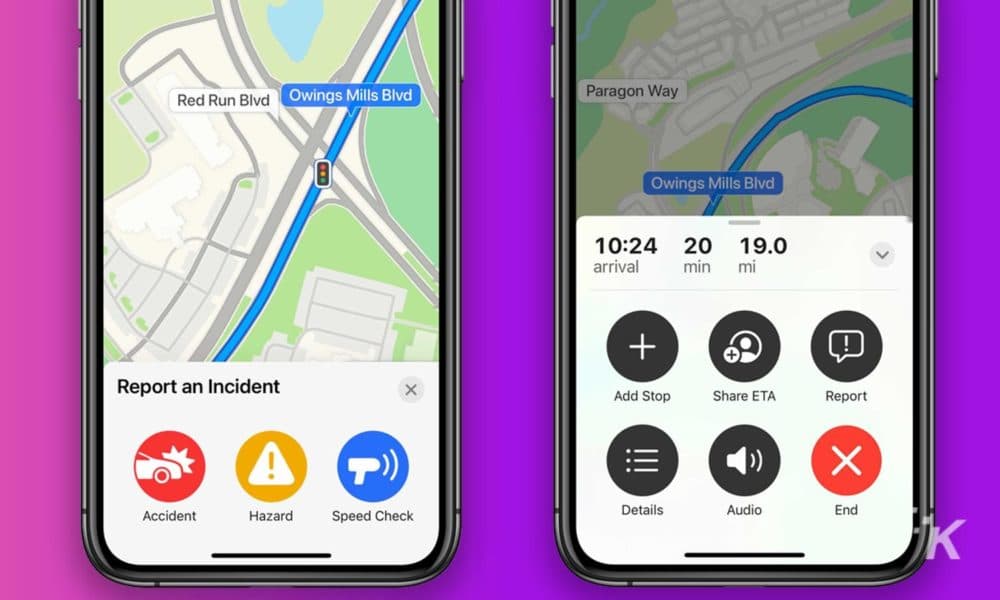 Finalmente puede usar Apple Maps para informar accidentes y trampas de velocidad