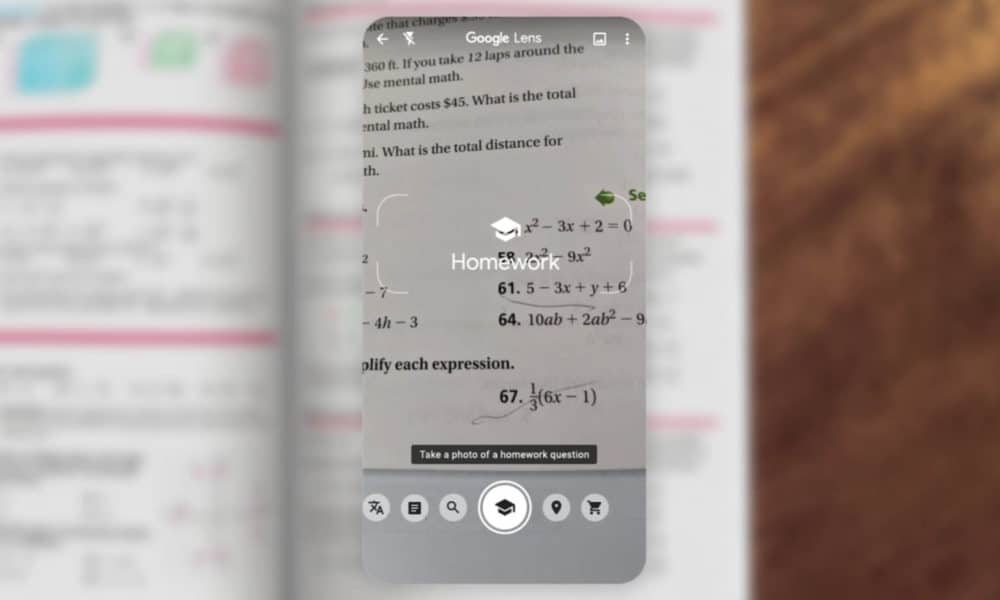 Google Lens ahora puede ayudar a resolver complicadas ecuaciones matemáticas y científicas: así es como se usa