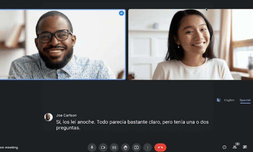 Google Meet facilita las videollamadas con personas que hablan un idioma diferente