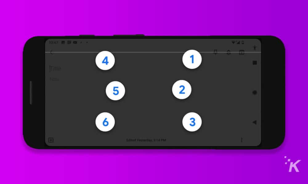 Google está lanzando un teclado braille integrado para Android