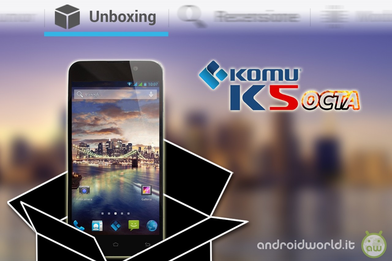 Komu K5 Octa +, nuestro unboxing (video)