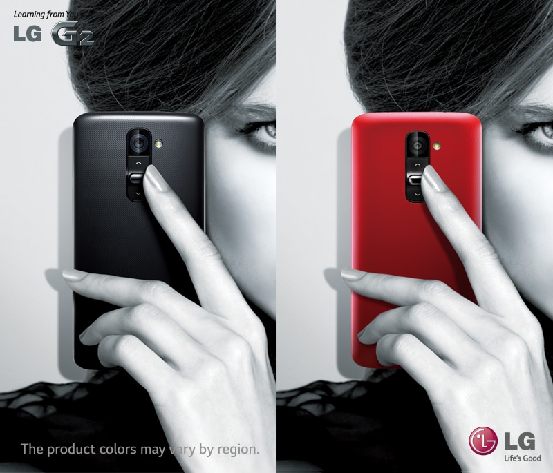 LG G2 también se tiñe de rojo, esperando el Nexus 5