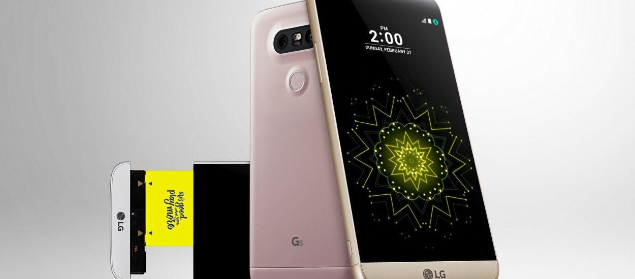 LG G5 no solo es modular sino también extremadamente fácil de reparar [prasówka]