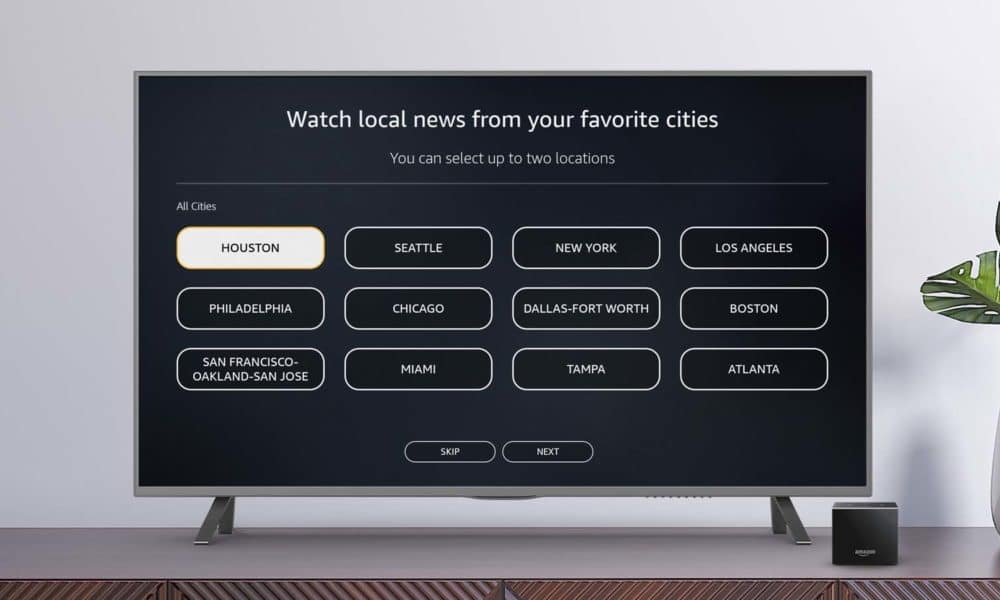 La aplicación gratuita de noticias Amazon Fire TV ahora agrega canales locales en ubicaciones seleccionadas