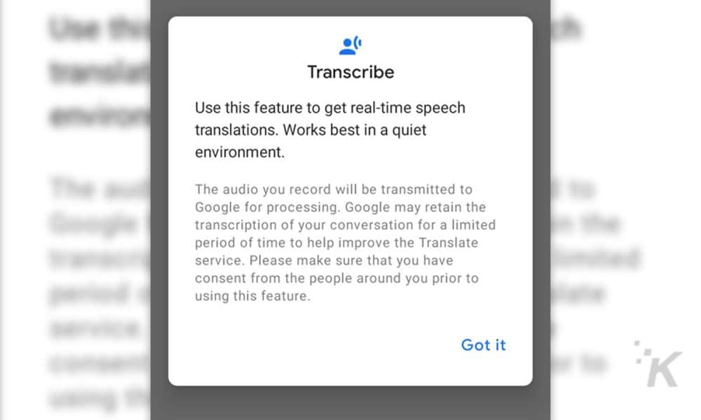 La función de transcripción en tiempo real de Google Translate ahora está disponible para Android: así es como se usa