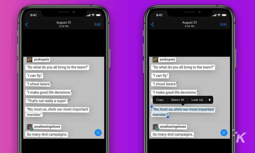 Los estudiantes están usando Live Text en iOS 15 para copiar las notas de los demás y, sinceramente, es genial
