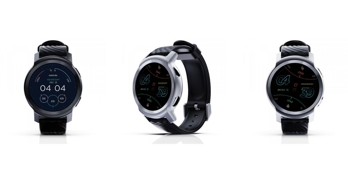 Moto Watch 100 con pantalla de 1.3 pulgadas, GPS, Lanzamiento de Moto OS: precio, especificaciones
