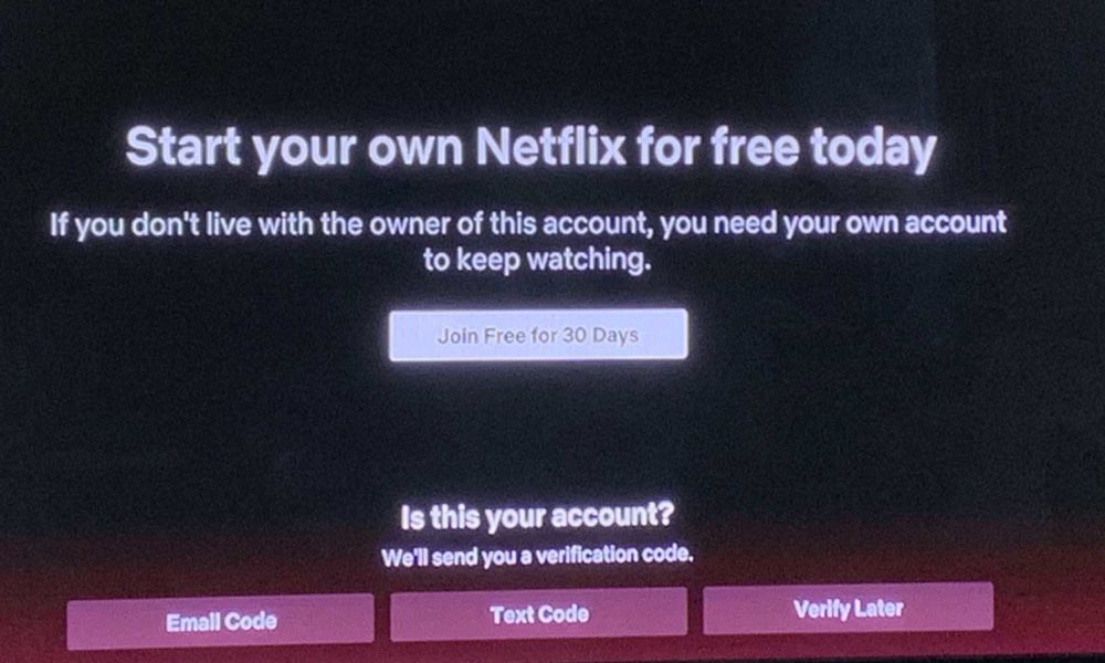 Netflix viene a por ti si estás compartiendo contraseñas con alguien