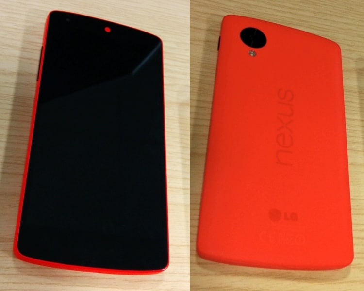 Nexus 5 rosso confermato per domani da Paul O'Brien, con disponibilità immediata