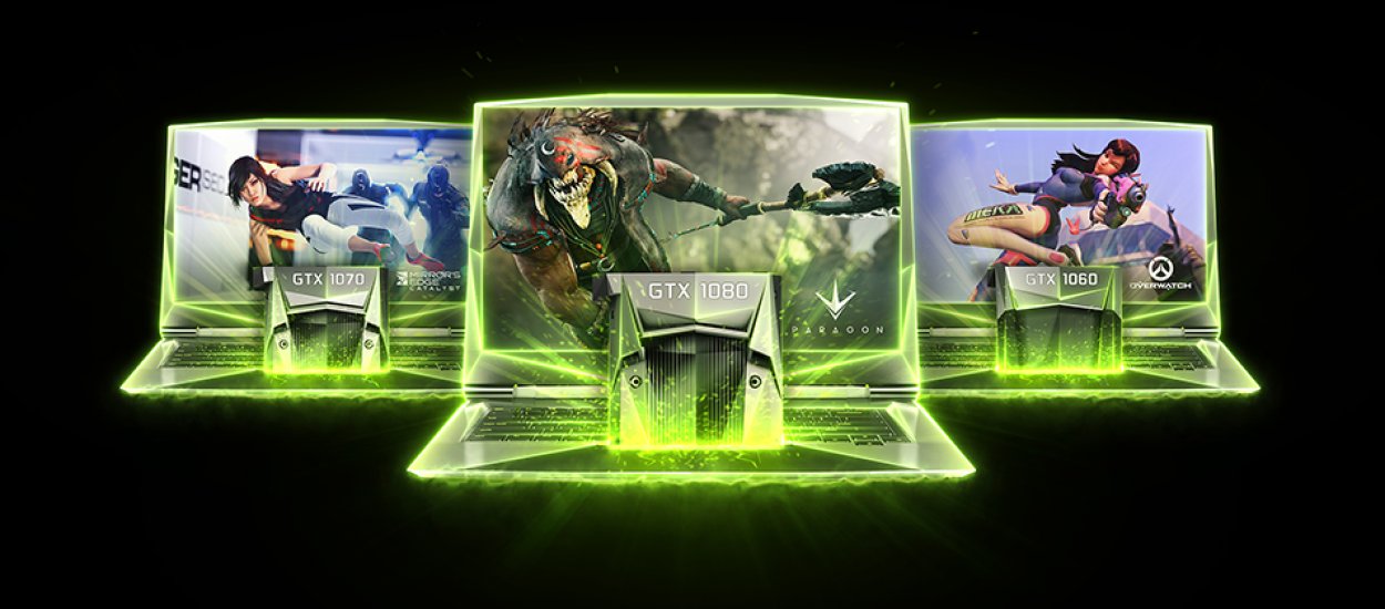Nvidia presenta tarjetas GeForce GTX 1080, GTX 1070 y GTX 1060 para portátiles