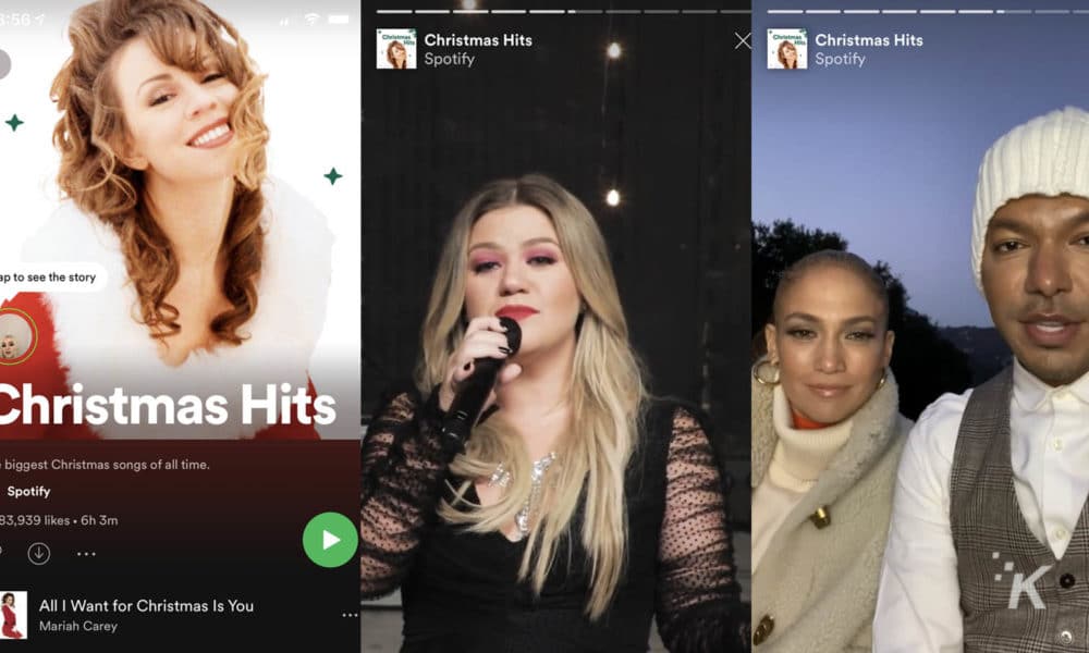 Por alguna razón, Spotify está agregando Historias a ciertas listas de reproducción