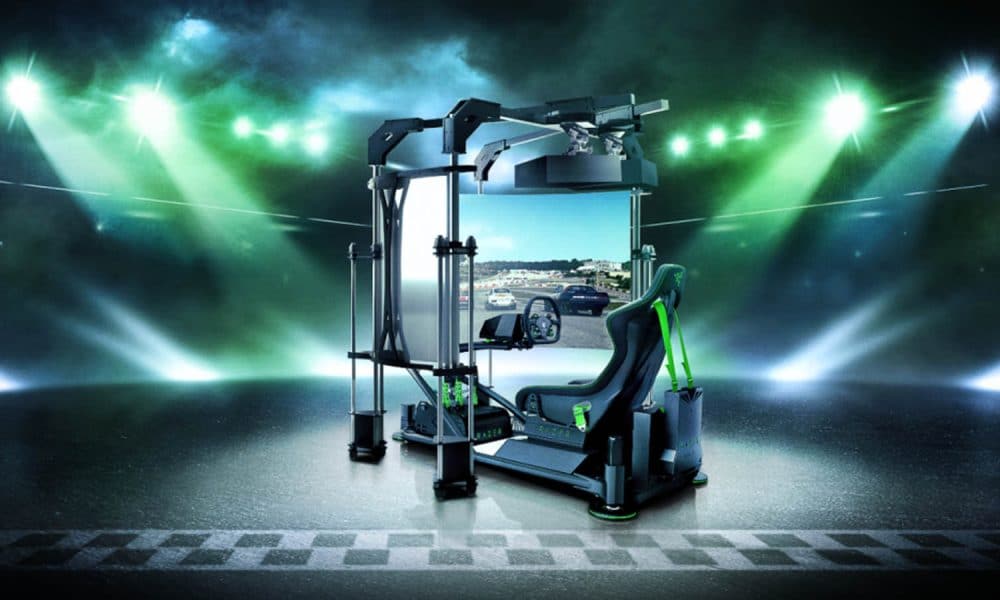 Razer acaba de presentar un salvaje simulador de carreras en CES 2020