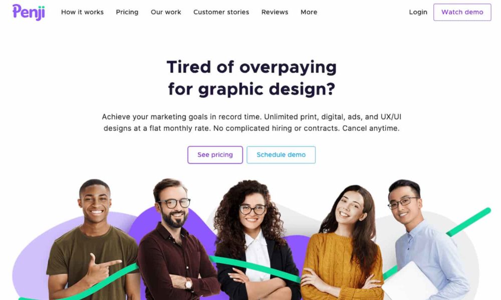Revisión: Penji: un servicio de diseño gráfico que ofrece diseños ilimitados a una tarifa mensual fija