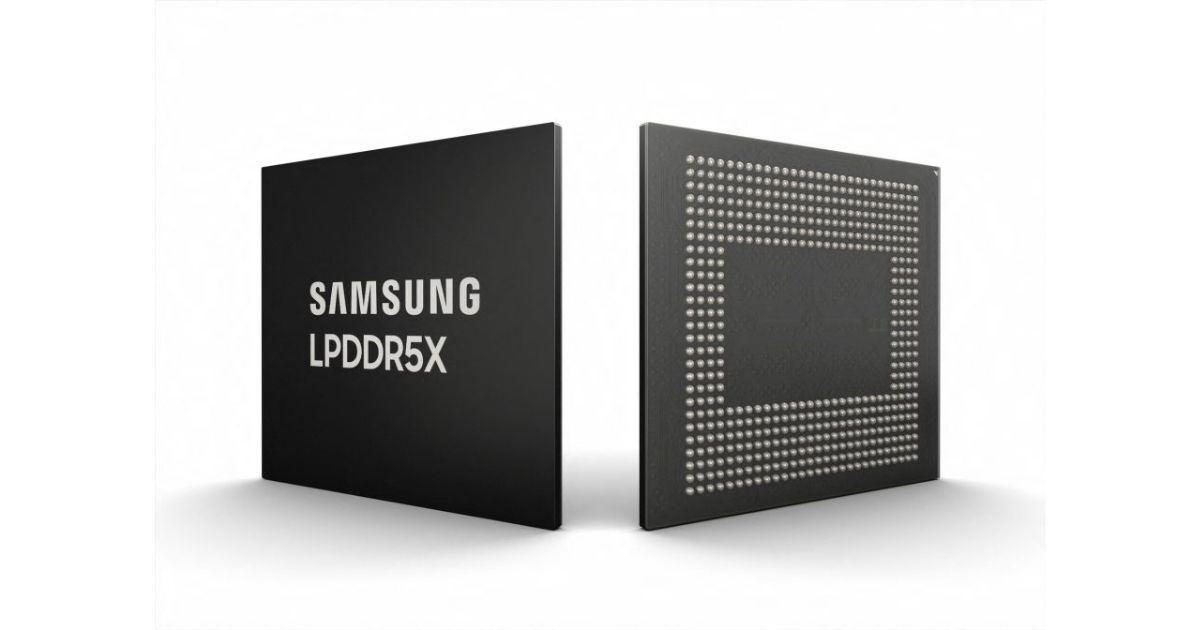 Samsung anuncia la primera RAM LPDDR5X del mundo con un 20% menos de consumo de energía