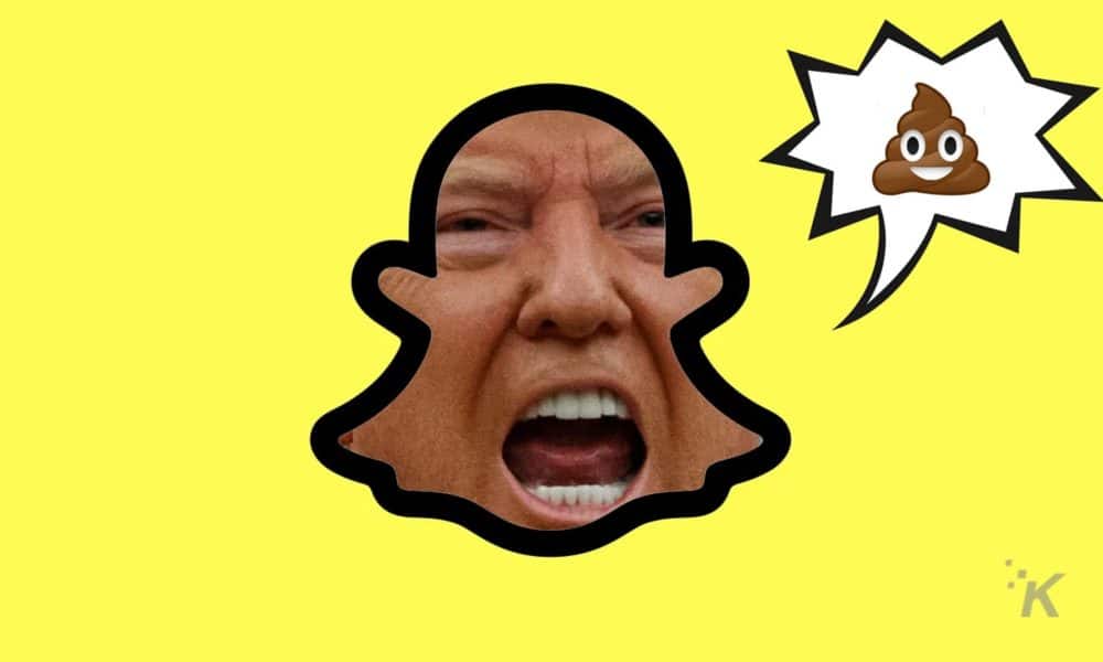 Snapchat se une a Twitter para limitar un poco la retórica violenta del presidente Trump