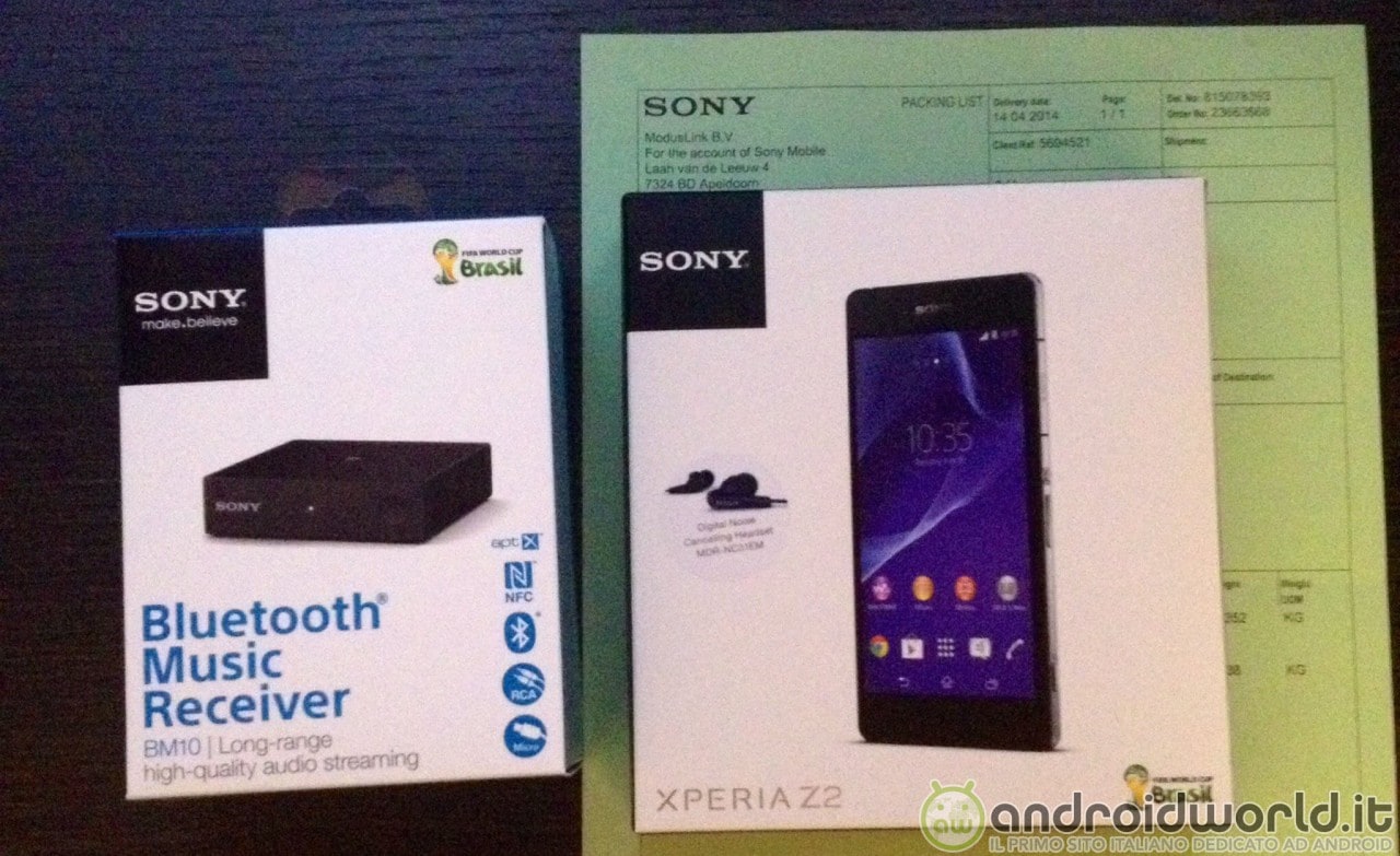 Sony Xperia Z2 in arrivo ai primi acquirenti italiani
