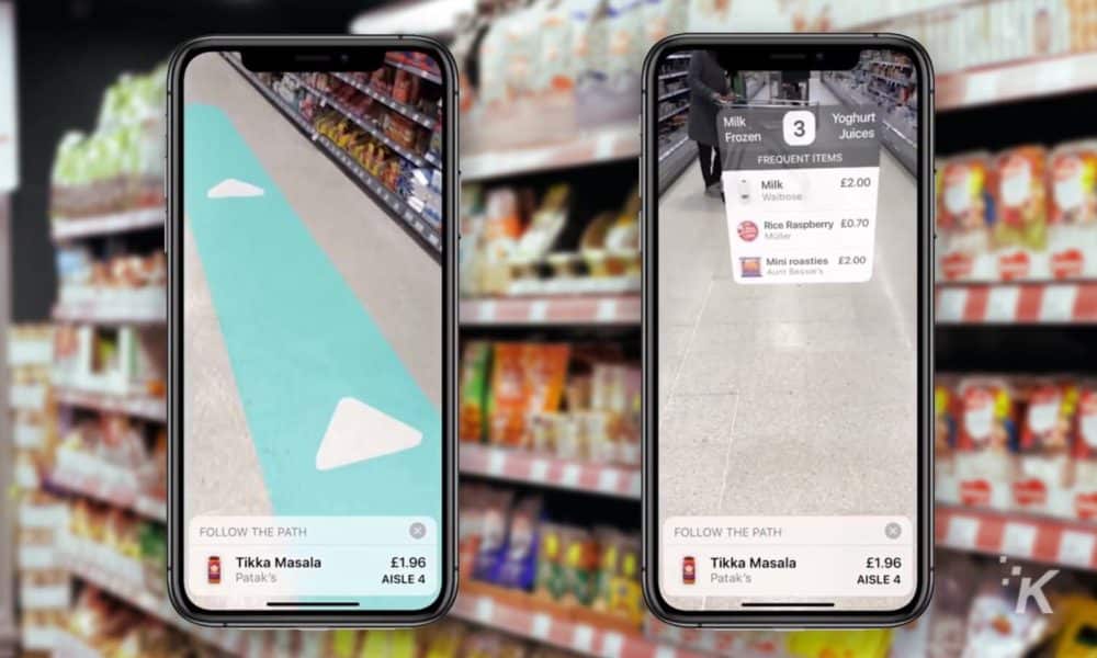 Una empresa de RA está trabajando en una aplicación que facilita las compras en las tiendas de comestibles