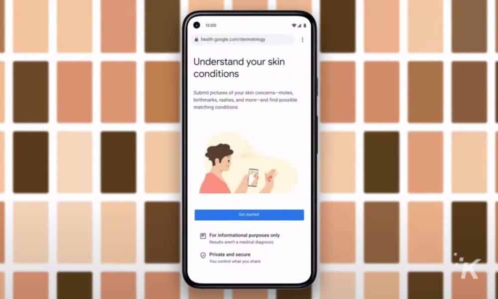 Una nueva aplicación web de Google lo ayudará a identificar posibles afecciones de la piel.
