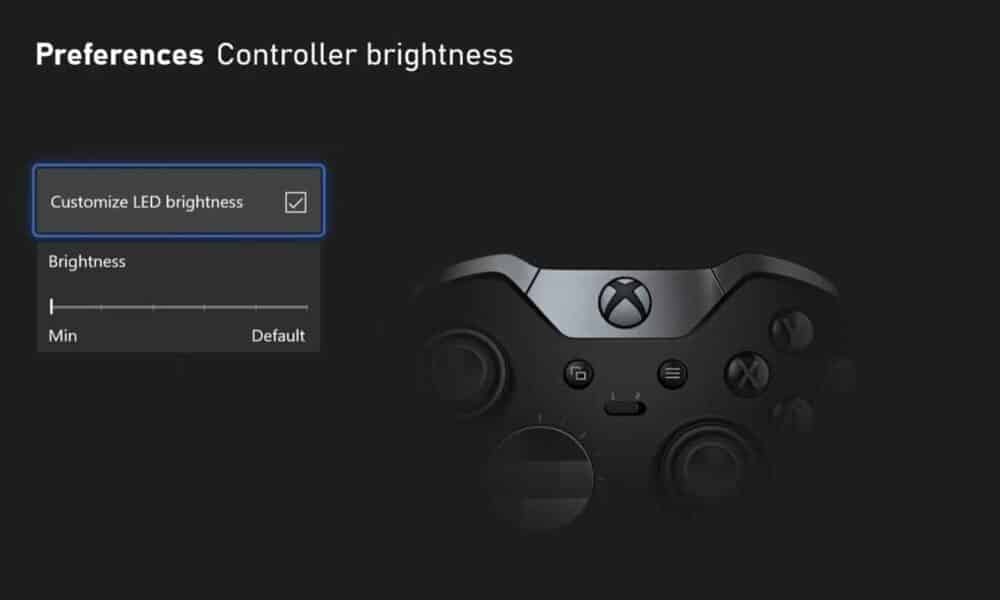 Xbox está probando un nuevo modo nocturno que incluso se extenderá a la luz LED de su controlador