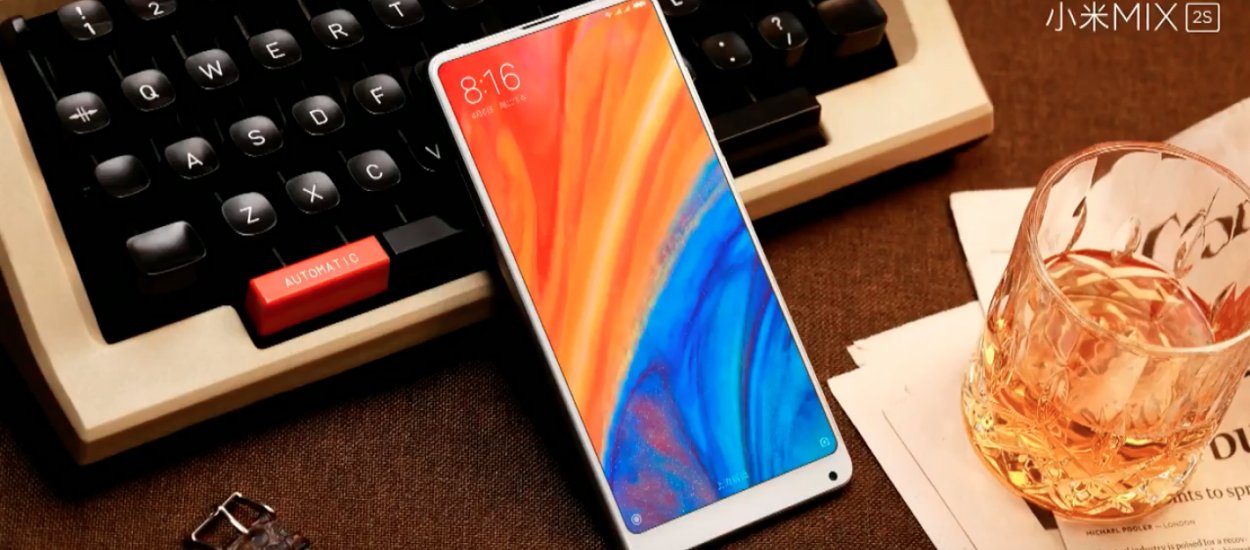 Xiaomi Mi Mix 2s oficialmente, con una comparación audaz con el iPhone X