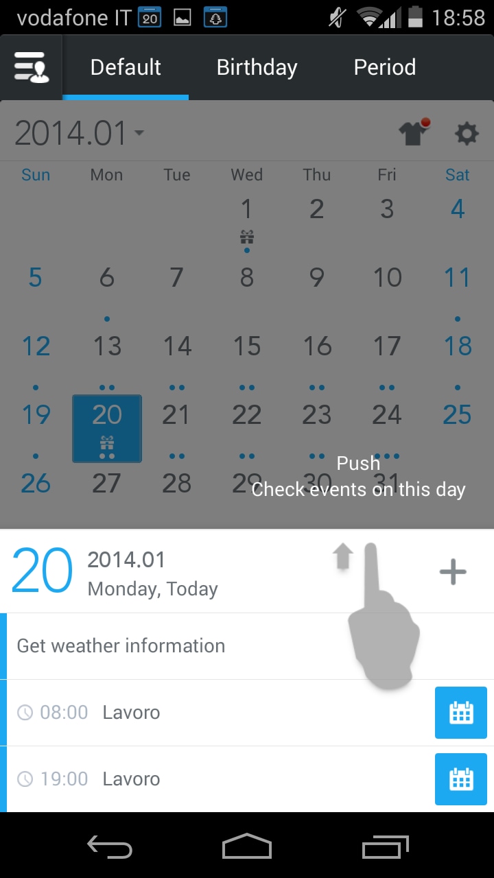 ZDcal, un calendario moderno que reúne los cumpleaños de Facebook con Google Calendar (foto)