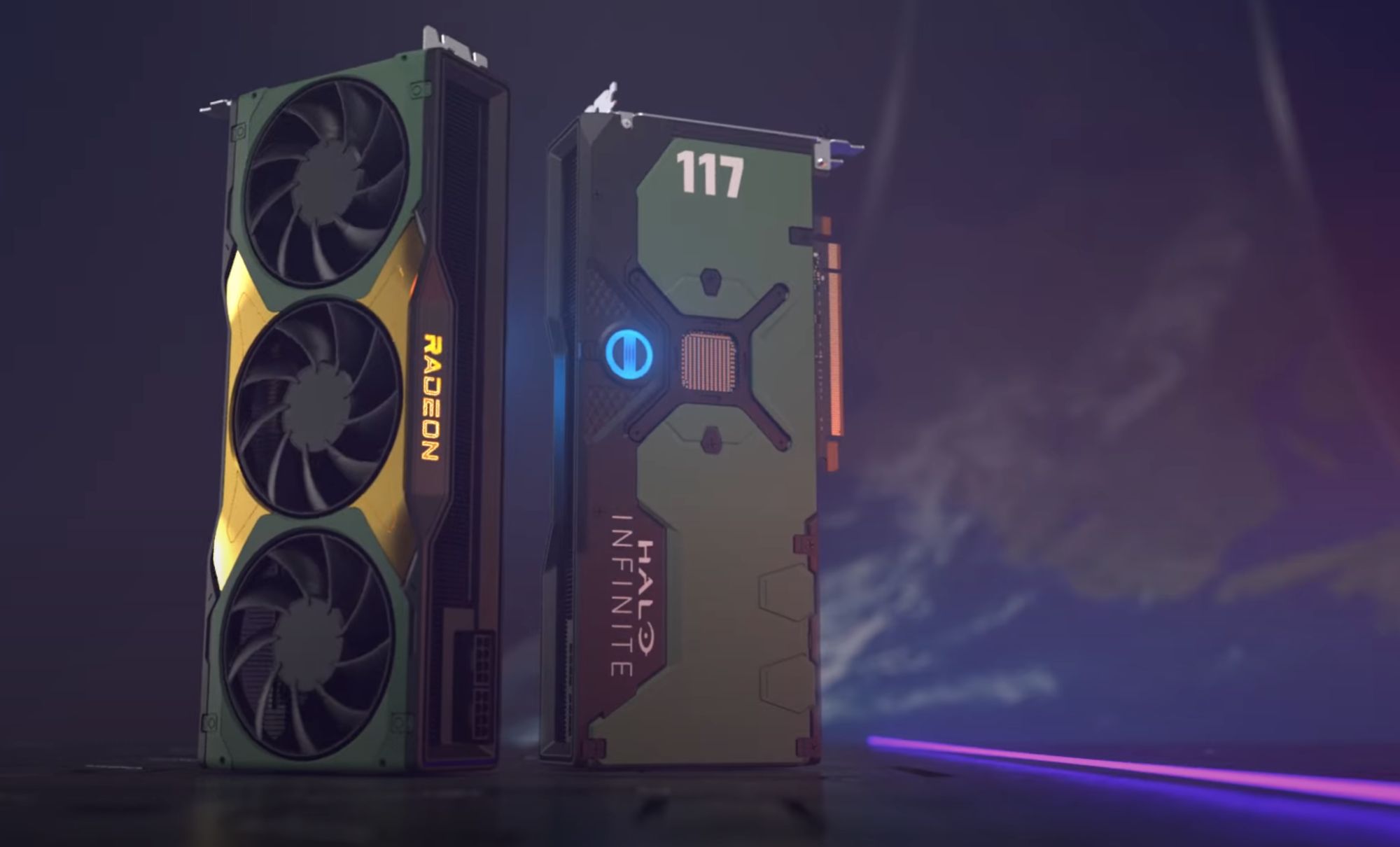 AMD Partners With Microsoft To Create Radeon RX 6900XT Halo Infinite Edition Card