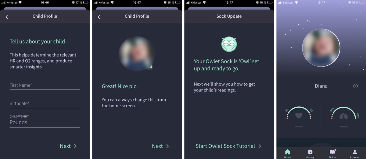 Cómo conectar Owlet Smart Sock 3