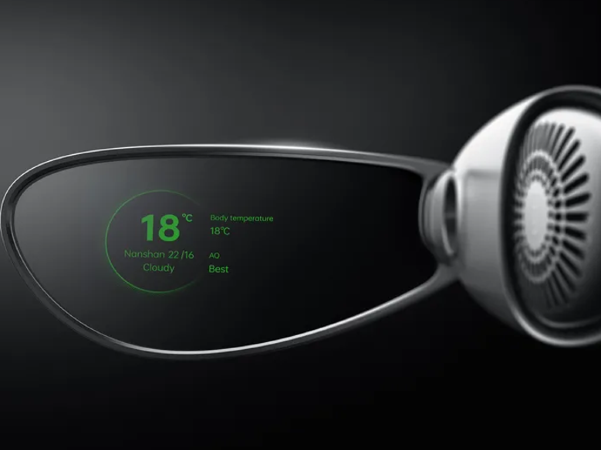 Gafas de realidad asistida para Oppo y TV inalámbrica sobre ruedas en LG